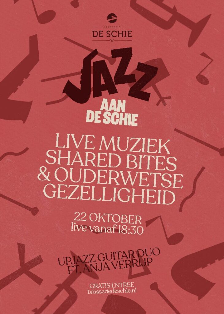 Flyer Jazz aan de Schie